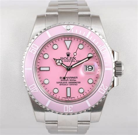 rolex submariner pink|Rolex Submariner used price.